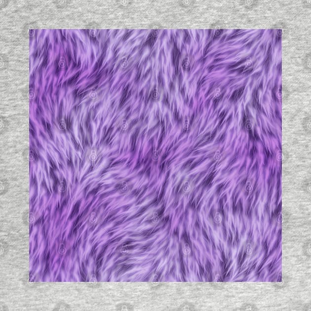 Lilac and Purple Fur Design by CraftyCatz